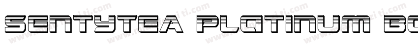 SentyTEA Platinum Bold字体转换